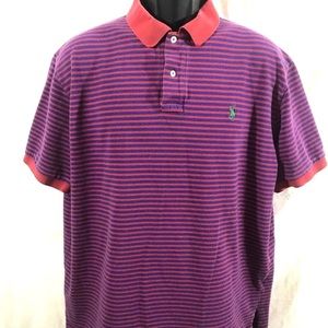 Polo Ralph Lauren Men's Striped Polo XXL 2XL